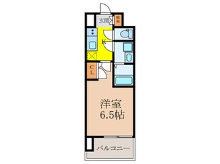 レジュールアッシュ三国本町の物件間取画像